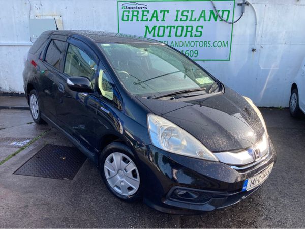 Honda Shuttle Hatchback, Petrol Hybrid, 2014, Black
