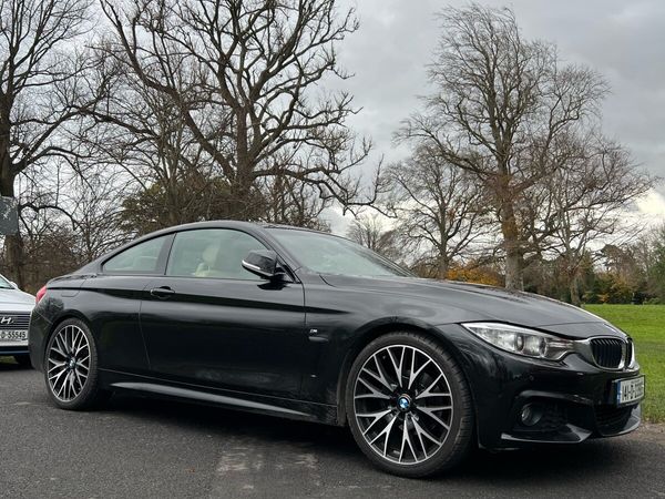 BMW 4-Series Coupe, Diesel, 2014, Black