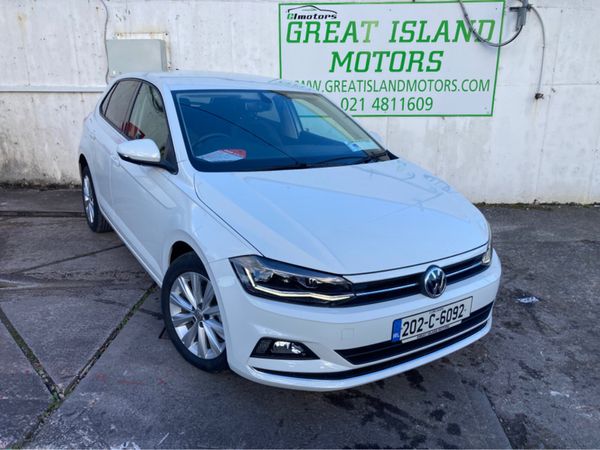 Volkswagen Polo Hatchback, Petrol, 2020, White