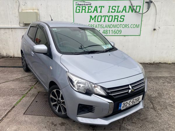 Mitsubishi Mirage Hatchback, Petrol, 2021, Silver