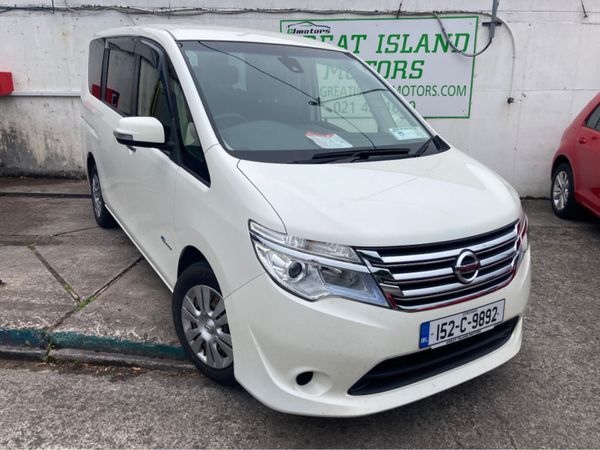 Nissan Serena MPV, Petrol Hybrid, 2015, White