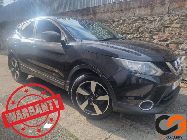 Nissan Qashqai SUV, Diesel, 2017, Black