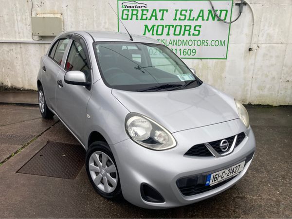 Nissan March Hatchback, Petrol, 2016, Silver