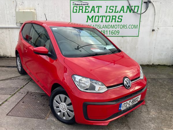 Volkswagen up! Hatchback, Petrol, 2017, Red
