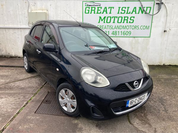 Nissan March Hatchback, Petrol, 2016, Black