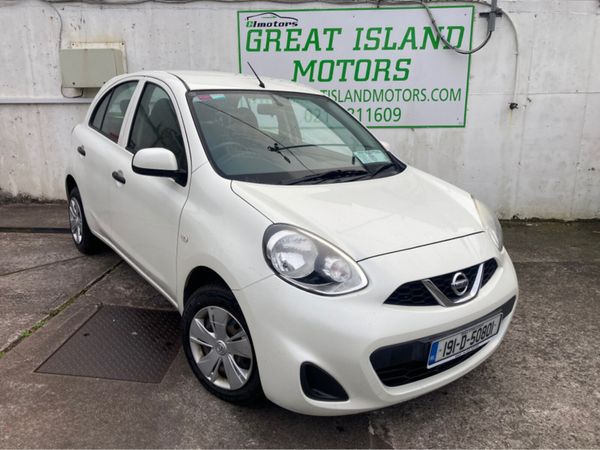 Nissan March Hatchback, Petrol, 2019, White