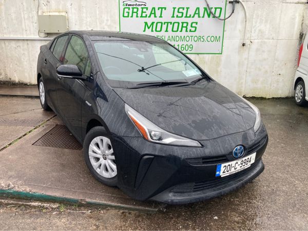 Toyota Prius Hatchback, Petrol Hybrid, 2020, Black