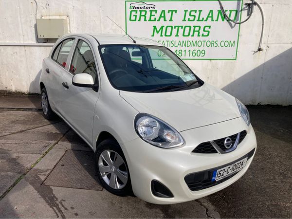 Nissan March Hatchback, Petrol, 2015, White