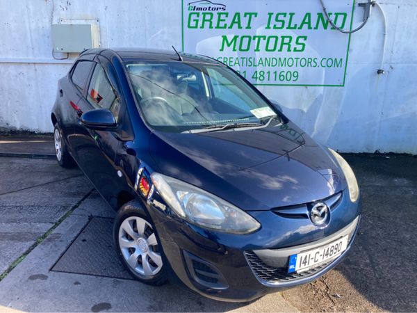 Mazda Demio Hatchback, Petrol, 2014, Blue