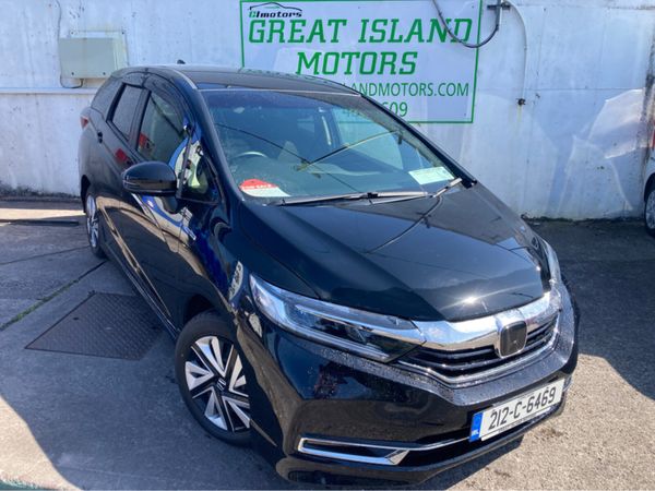 Honda Shuttle Hatchback, Petrol Hybrid, 2021, Black