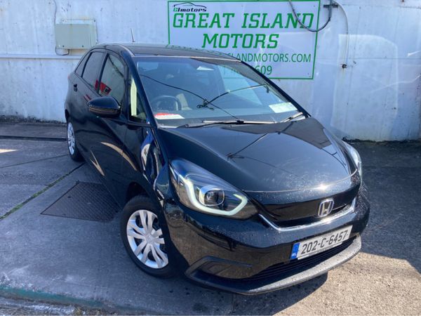 Honda Fit Hatchback, Petrol Hybrid, 2020, Black