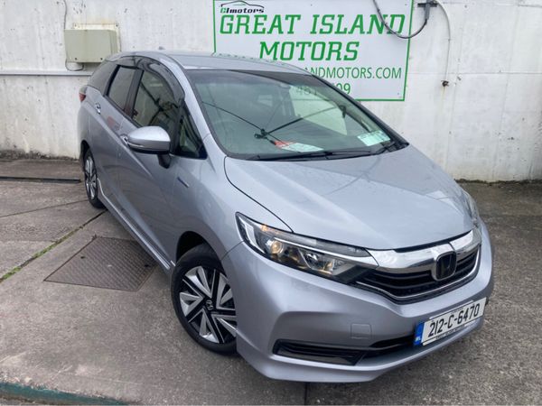 Honda Shuttle Hatchback, Petrol Hybrid, 2021, Silver