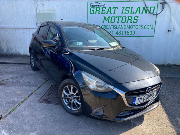 Mazda Demio Hatchback, Petrol, 2017, Black