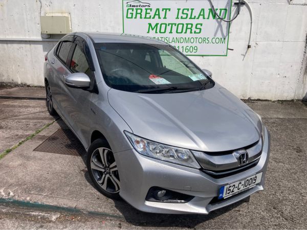Honda Grace Saloon, Petrol Hybrid, 2015, Silver