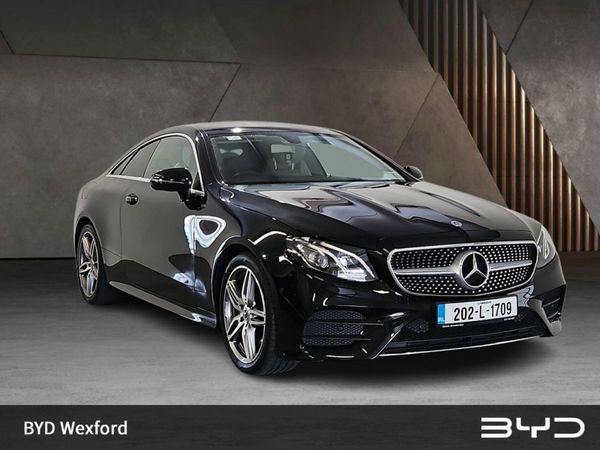 Mercedes-Benz E-Class Coupe, Diesel, 2020, Black