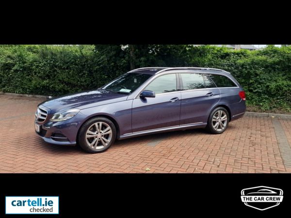 Mercedes-Benz E-Class Estate, Diesel Hybrid, 2013, Blue