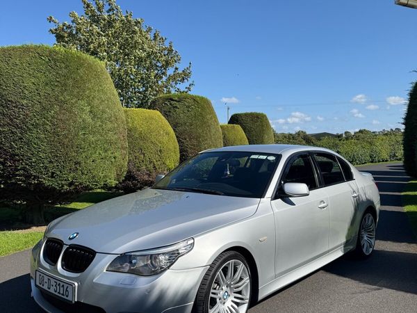 BMW 5-Series Saloon, Diesel, 2008, Silver