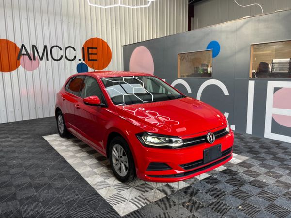 Volkswagen Polo Hatchback, Petrol, 2020, Red