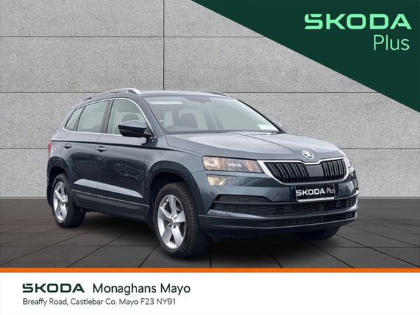 Skoda Karoq SUV, Petrol, 2022, Grey