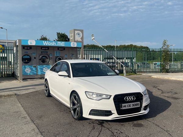 Audi A6 Saloon, Diesel, 2014, White