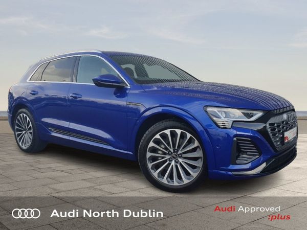 Audi Q8 e-tron SUV, Electric, 2023, Blue