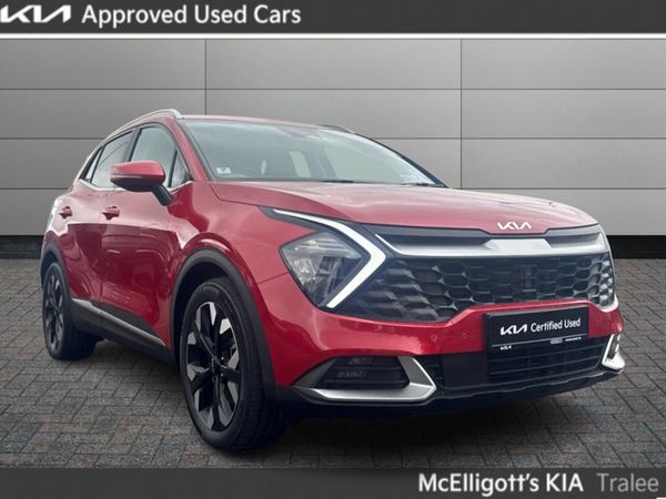 Kia Sportage MPV, Petrol Plug-in Hybrid, 2022, Red