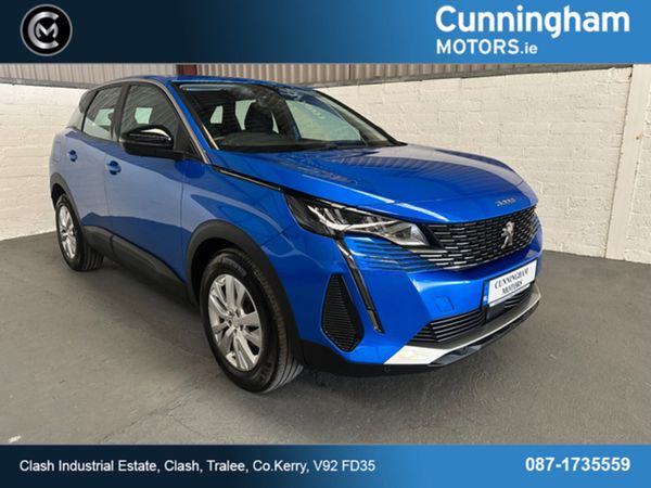 Peugeot 3008 SUV, Petrol, 2022, Blue