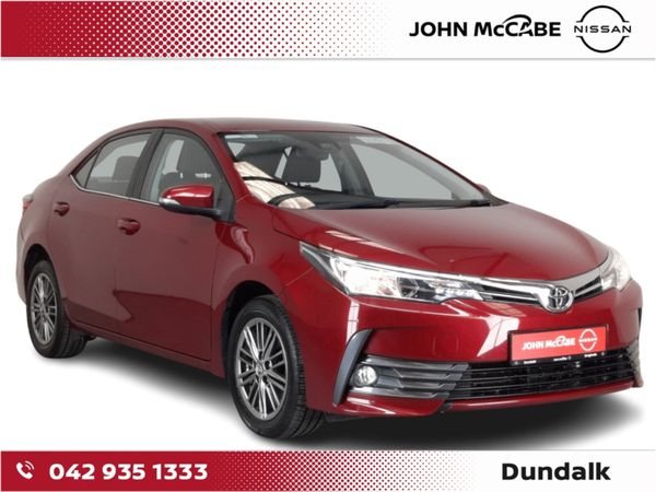 Toyota Corolla Saloon, Petrol, 2018, Red