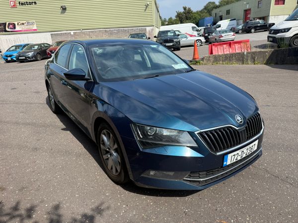 Skoda Superb Saloon, Diesel, 2017, Blue