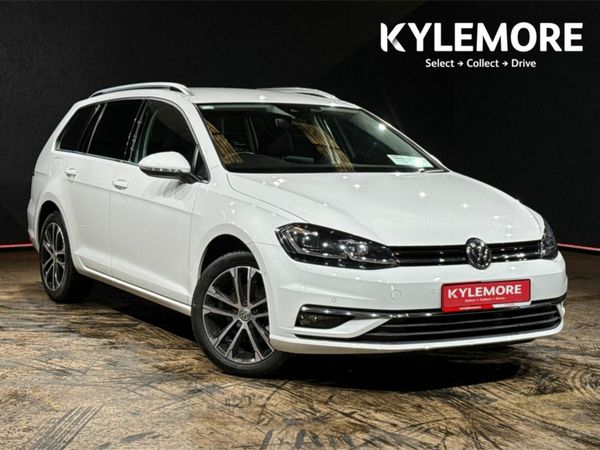 Volkswagen Golf Estate, Petrol, 2019, White