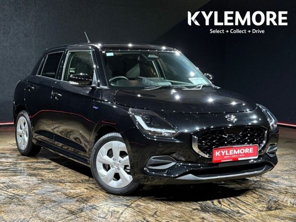 Suzuki Swift Hatchback, Petrol Hybrid, 2024, Black