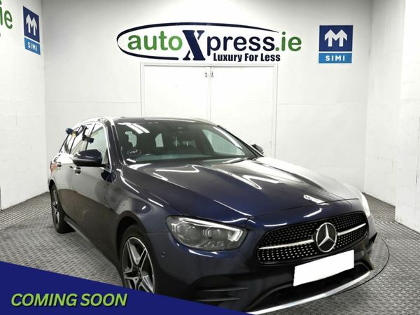 Mercedes-Benz E-Class Estate, Diesel Hybrid, 2020, Blue