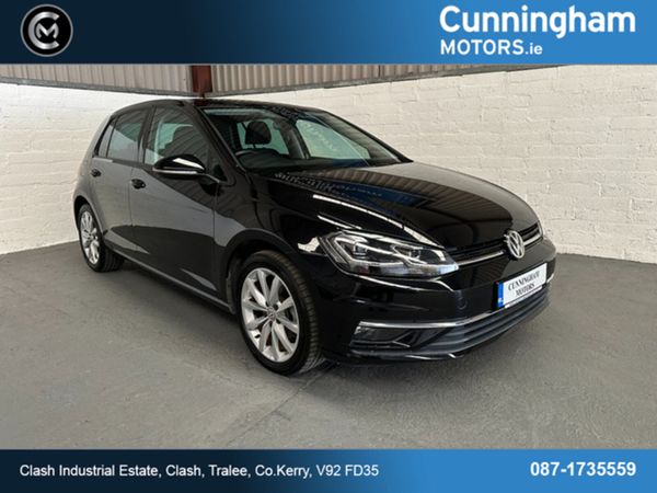 Volkswagen Golf Hatchback, Petrol, 2019, Black
