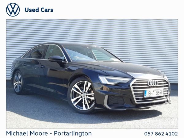 Audi A6 Saloon, Diesel, 2019, Black