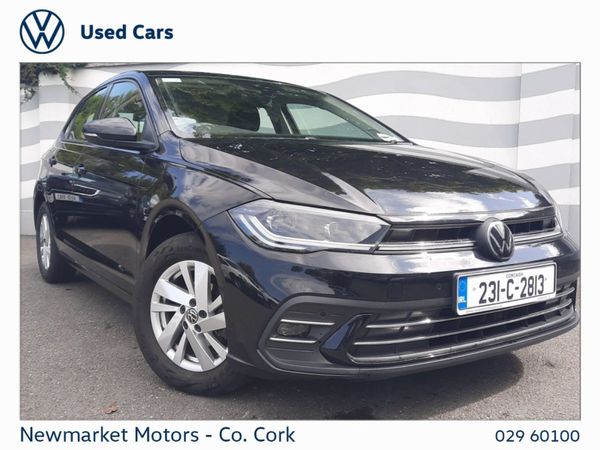 Volkswagen Polo Hatchback, Petrol, 2023, Black