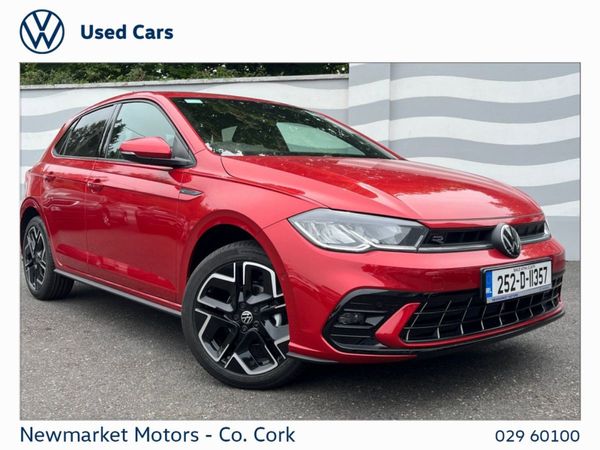 Volkswagen Polo Hatchback, Petrol, 2025, Red