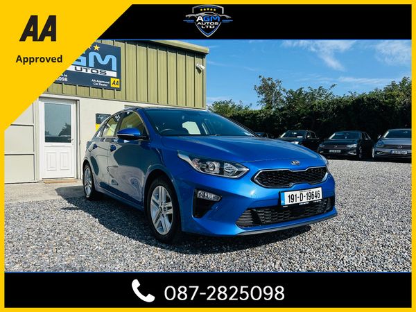 Kia Ceed Hatchback, Petrol, 2019, Blue