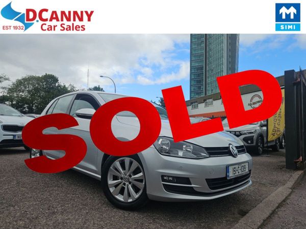 Volkswagen Golf Hatchback, Petrol, 2015, Silver
