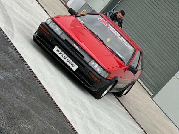 Toyota Corolla Coupe, Petrol, 1987, Red