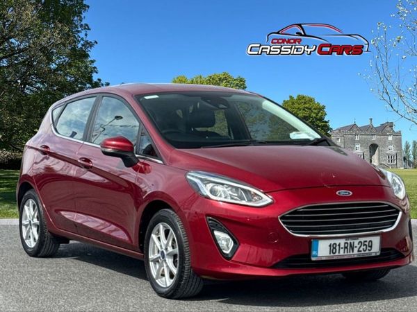 Ford Fiesta Hatchback, Petrol, 2018, Red
