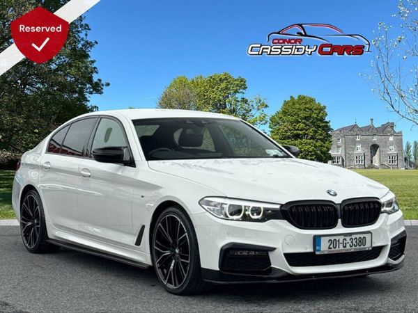 BMW 5-Series Saloon, Diesel, 2020, White
