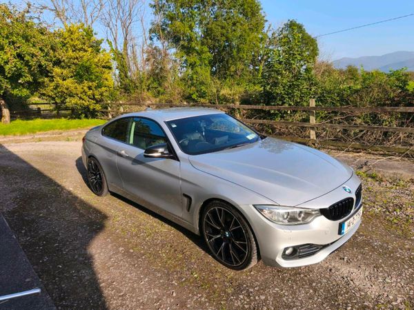 BMW 4-Series Coupe, Diesel, 2014, Silver