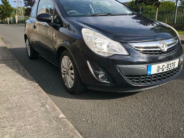 Vauxhall Corsa Hatchback, Petrol, 2011, Black