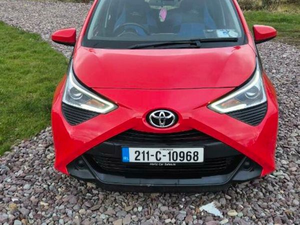 Toyota Aygo Hatchback, Petrol, 2021, Red