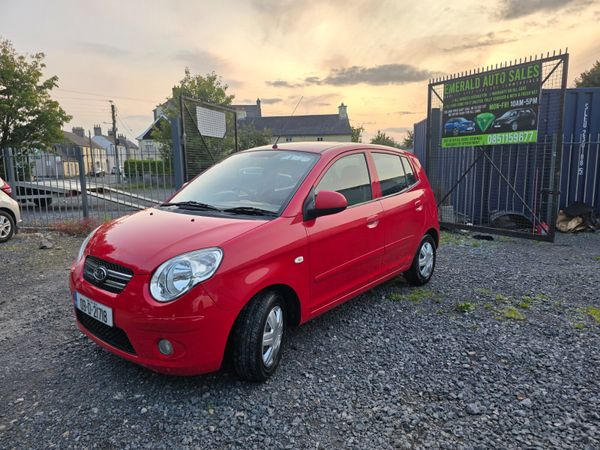Kia Picanto Hatchback, Petrol, 2009, Red
