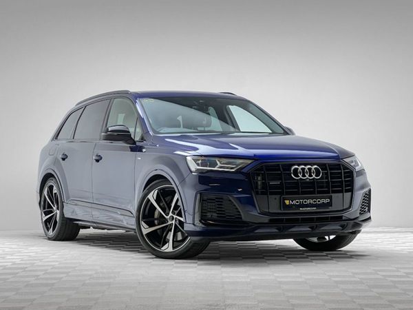 Audi Q7 SUV, Hybrid, 2023, Blue