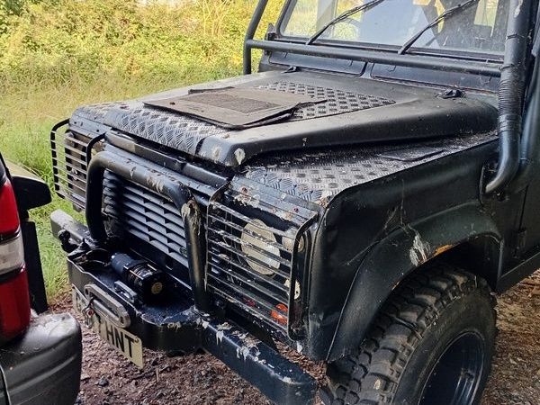 Land Rover Defender Open Lorry Only, Diesel, 1997, Blue