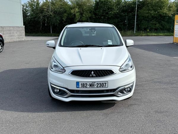 Mitsubishi Mirage Hatchback, Petrol, 2018, White