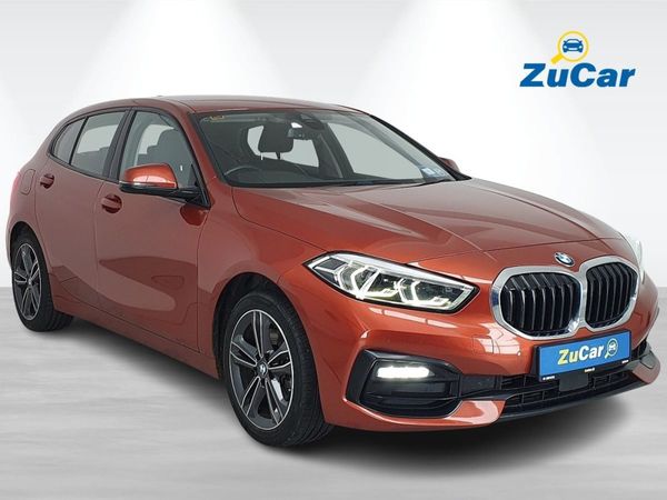 BMW 1-Series Hatchback, Petrol, 2021, Orange