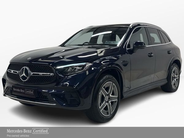 Mercedes-Benz GLC SUV, Petrol Plug-in Hybrid, 2024, Blue
